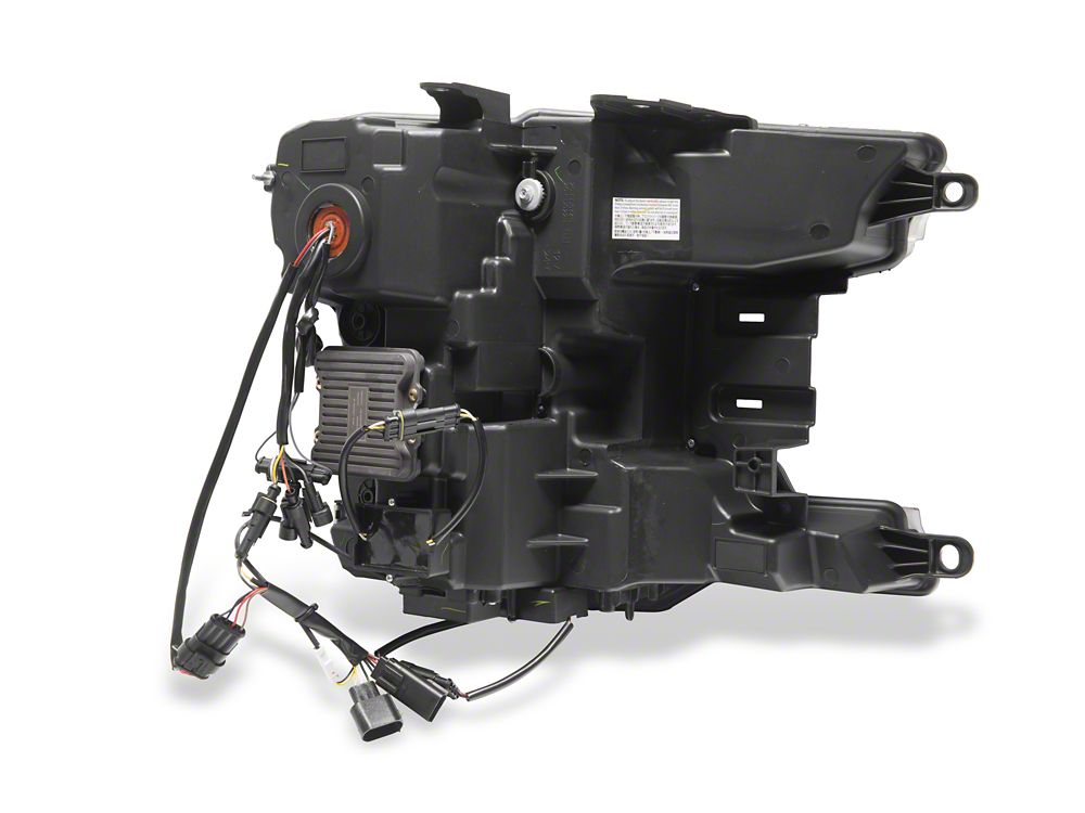 Raxiom CXR Series V2 LED Headlights; Black Housing; Clear Lens (18-20 F-150, Excluding Raptor)