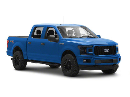 Raxiom CXR Series LED Headlights with Sequential Turn Signals; Black Housing; Clear Lens (18-20 F-150 w/ Factory Halogen Headlights)