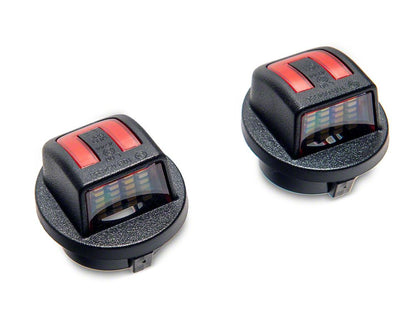 Raxiom LED License Plate Lighting; White and Red (04-14 F-150)