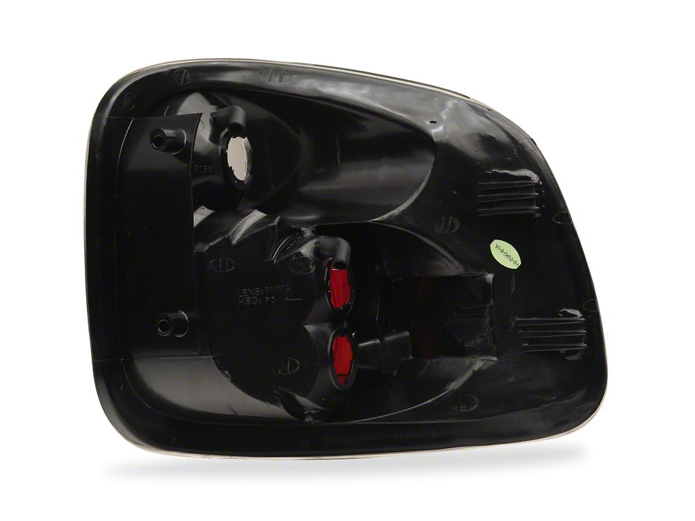 Raxiom Axial Series Altezza Style Tail Lights; Chrome Housing; Clear Lens (97-00 F-150 Flareside)