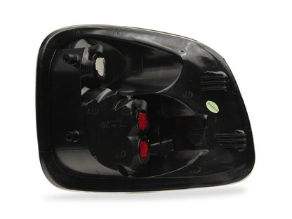 Raxiom Axial Series Altezza Style Tail Lights; Chrome Housing; Clear Lens (97-00 F-150 Flareside)