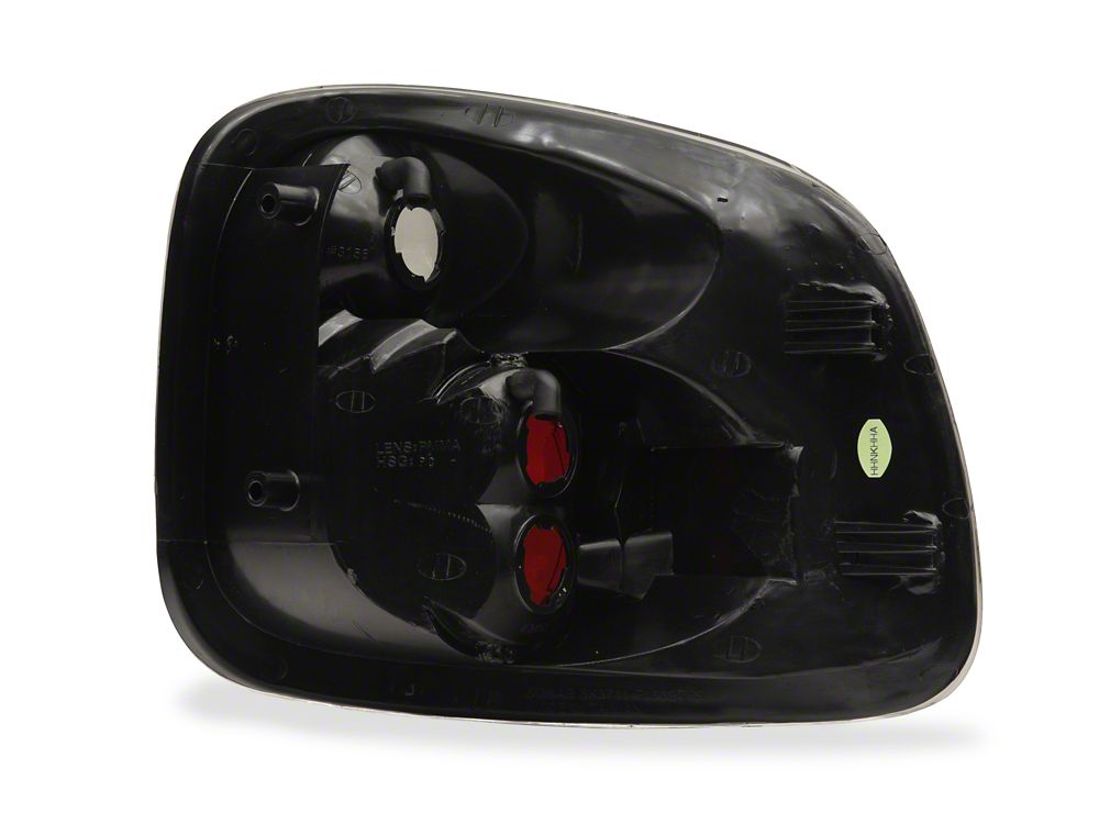 Raxiom Axial Series Altezza Style Tail Lights; Black Housing; Clear Lens (97-00 F-150 Flareside)