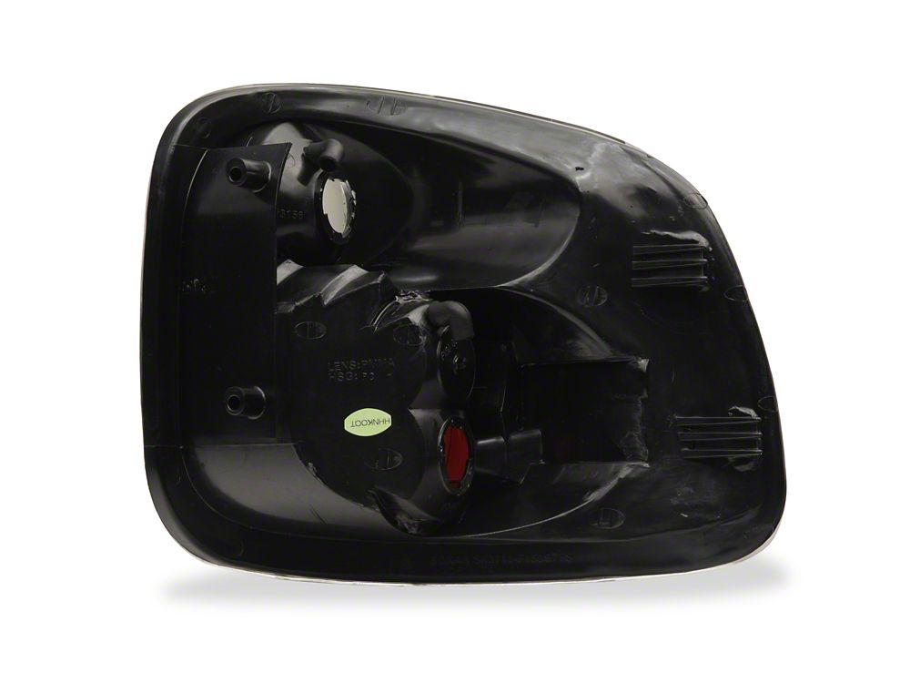Raxiom Axial Series Euro Style Tail Lights; Black Housing; Clear Lens (01-03 F-150 Flareside)