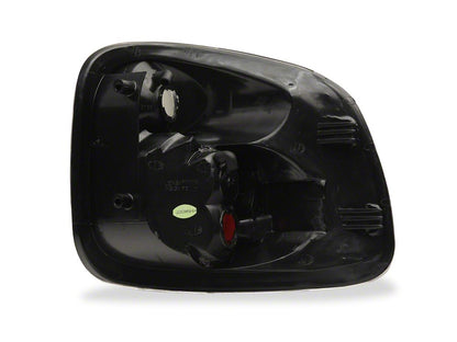 Raxiom Axial Series Euro Style Tail Lights; Black Housing; Clear Lens (01-03 F-150 Flareside)