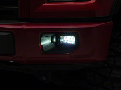 Raxiom Dual Function LED Fog Lights; White/Yellow (15-20 F-150, Excluding Raptor)