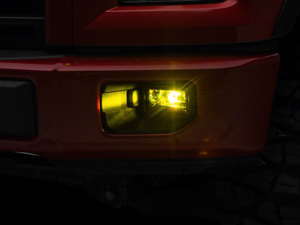 Raxiom Dual Function LED Fog Lights; White/Yellow (15-20 F-150, Excluding Raptor)