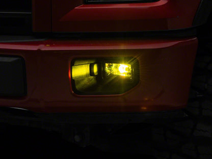 Raxiom Dual Function LED Fog Lights; White/Yellow (15-20 F-150, Excluding Raptor)