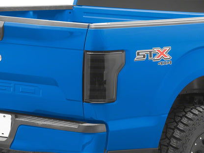Raxiom RBX LED Tail Lights; Black Housing; Smoked Lens (15-20 F-150 w/ Factory Halogen Tail Lights)