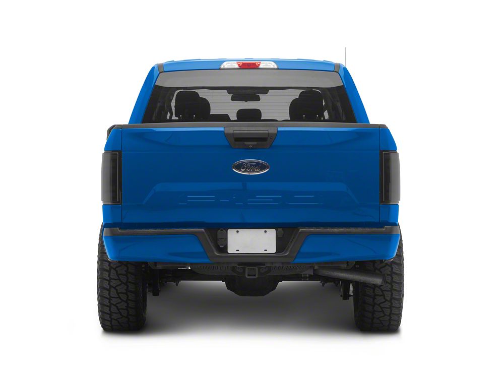 Raxiom RBX LED Tail Lights; Black Housing; Smoked Lens (15-20 F-150 w/ Factory Halogen Tail Lights)