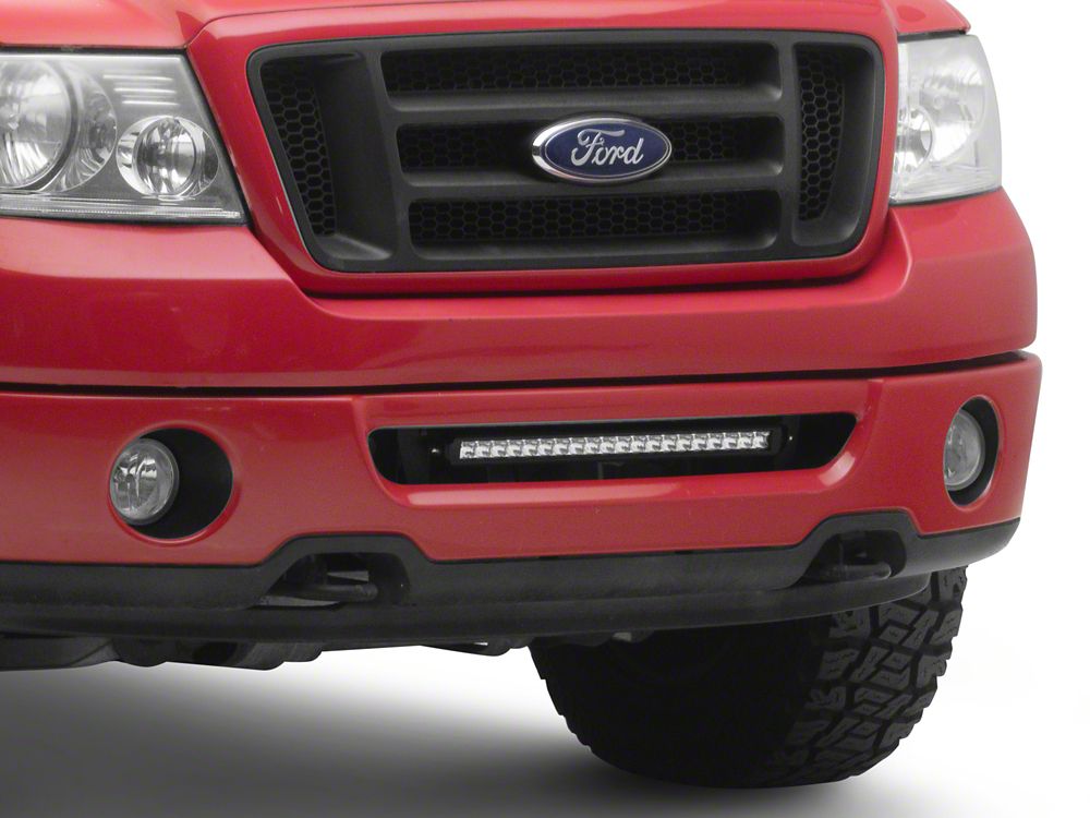 Raxiom Front Bumper Mounted 20-Inch LED Light Bar and Bracket (06-08 F-150)