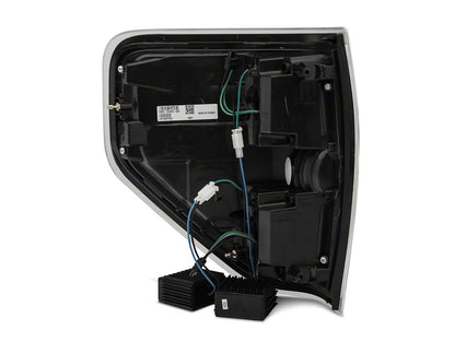 Raxiom Axial Series LED Third Brake Light and G2 LED Tail Lights; Clear (09-14 F-150 Styleside, Excluding Raptor)