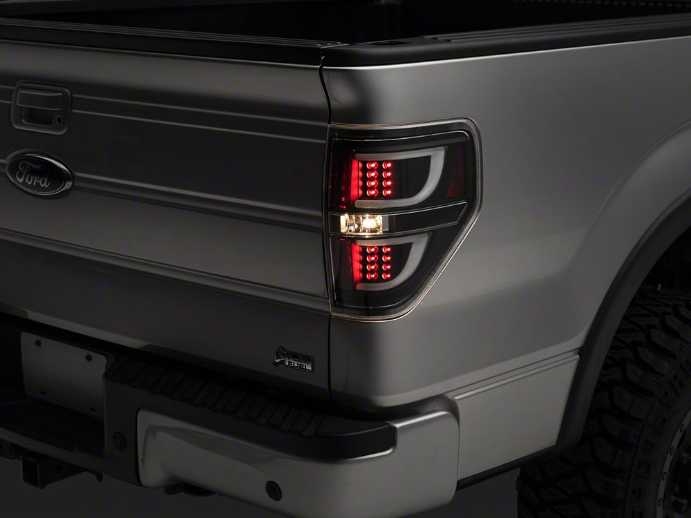 Raxiom Axial Series LED Third Brake Light and G2 LED Tail Lights; Clear (09-14 F-150 Styleside, Excluding Raptor)