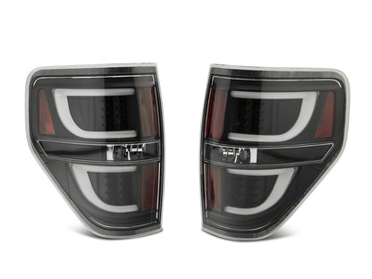 Raxiom Axial Series LED Third Brake Light and G2 LED Tail Lights; Clear (09-14 F-150 Styleside, Excluding Raptor)
