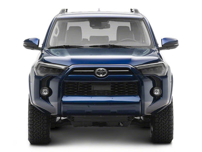 Raxiom CXR Series LED Headlights with Amber DRL; Black Housing; Clear Lens (14-24 4Runner w/ Factory Halogen Headlights)