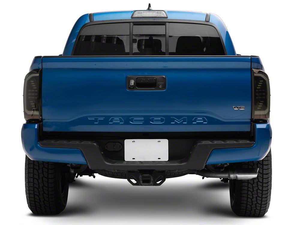 Raxiom LED Tail Lights; Black Housing; Clear Lens (16-23 Tacoma)
