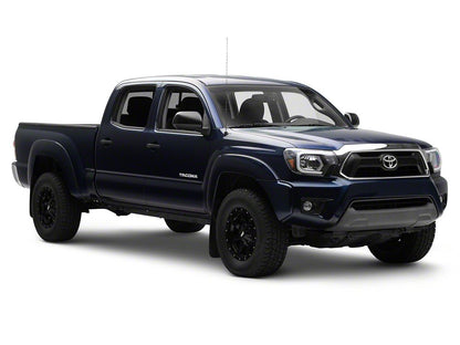Raxiom Axial Series Headlights with Sequential LED Bar; Black Housing; Clear Lens (12-15 Tacoma)