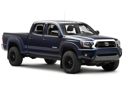 Raxiom Axial Series Projector Headlights with LED Bar; Black Housing; Clear Lens (12-15 Tacoma)