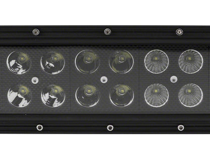 Raxiom 20-Inch Dual Row LED Light Bar; Flood/Spot Combo Beam (Universal; Some Adaptation May Be Required)
