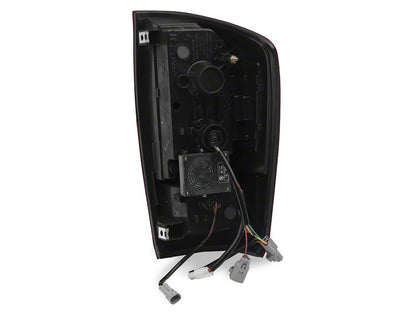 Raxiom XW Series Sequential LED Tail Lights; Black Housing, Smoked Lens (16-23 Tacoma)