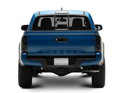 Raxiom Deuce LED Tail Lights; Black Housing; Smoked Lens (16-23 Tacoma)