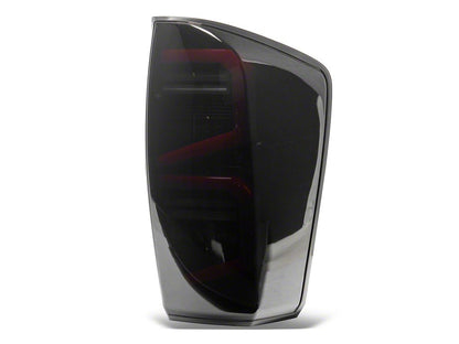 Raxiom ST LED Tail Lights; Black Housing; Smoked Lens (16-23 Tacoma)
