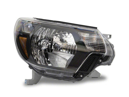 Raxiom Axial Series Headlights; Black Housing; Clear Lens (12-15 Tacoma)