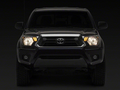 Raxiom Axial Series Headlights; Black Housing; Clear Lens (12-15 Tacoma)