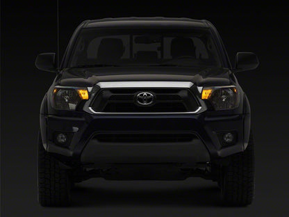 Raxiom Axial Series Headlights; Black Housing; Clear Lens (12-15 Tacoma)