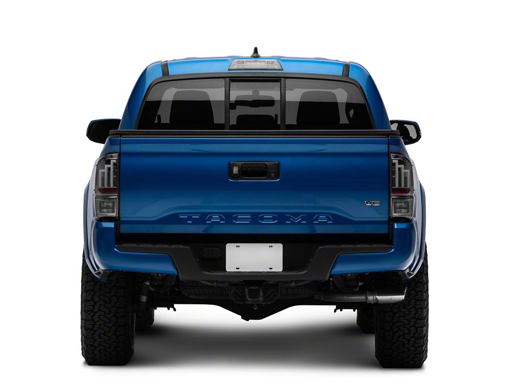 Raxiom LED Tail Lights; Chrome Housing; Smoked Lens (16-23 Tacoma)