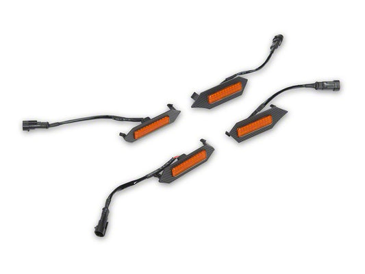 Raxiom Amber LED Grille Light; Amber Lens (24-26 Tacoma Pre Runner, TRD Off-Road, TRD Sport)