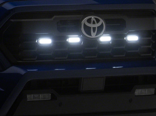 Raxiom White LED Grille Light; Clear Lens (24-26 Tacoma Pre Runner, TRD Off-Road, TRD Sport)