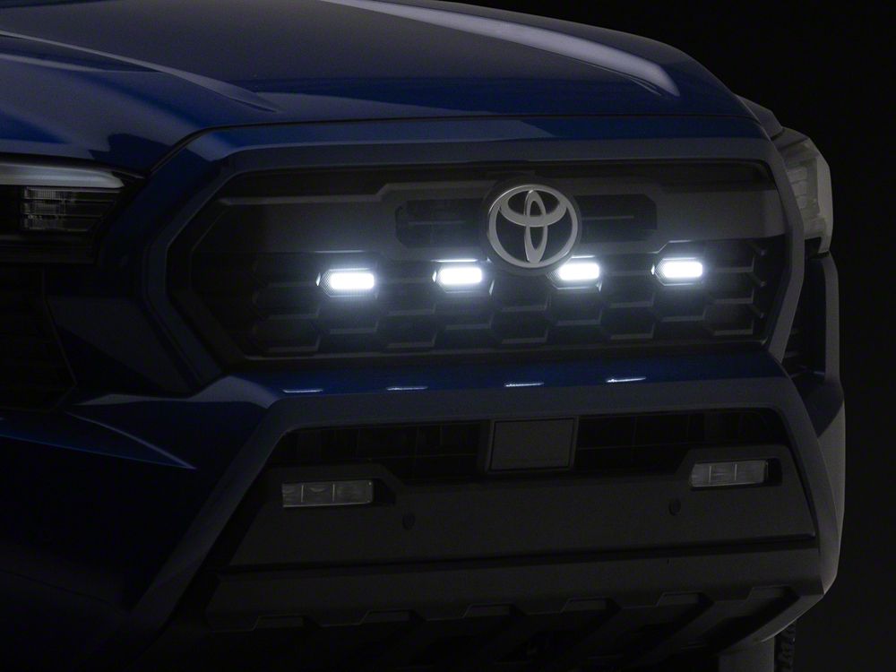 Raxiom White LED Grille Light; Clear Lens (24-26 Tacoma Pre Runner, TRD Off-Road, TRD Sport)