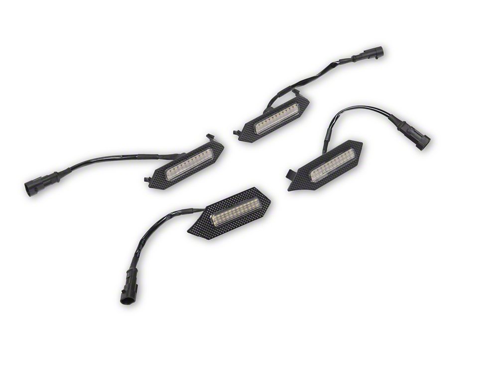 Raxiom White LED Grille Light; Clear Lens (24-26 Tacoma Pre Runner, TRD Off-Road, TRD Sport)