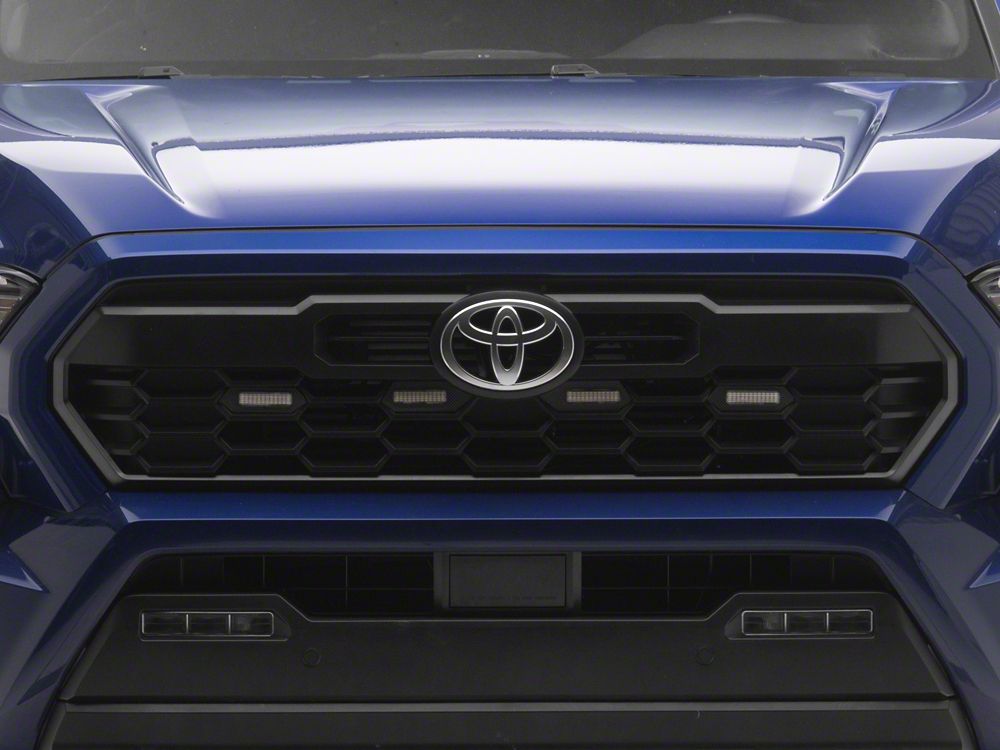 Raxiom White LED Grille Light; Clear Lens (24-26 Tacoma Pre Runner, TRD Off-Road, TRD Sport)