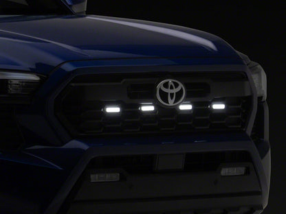 Raxiom White LED Grille Light; Smoked Lens (24-26 Tacoma Pre Runner, TRD Off-Road, TRD Sport)