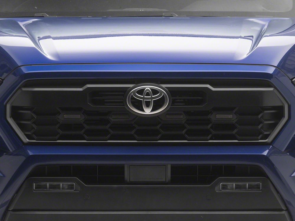 Raxiom White LED Grille Light; Smoked Lens (24-26 Tacoma Pre Runner, TRD Off-Road, TRD Sport)