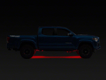 Raxiom Axial Series Multi-Color Underbody Rock Light Kit with Bluetooth Remote (Universal; Some Adaptation May Be Required)