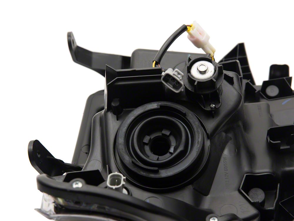 Raxiom Axial Series Headlights with Sequential LED Bar; Black Housing; Clear Lens (14-21 Tundra w/ Factory Halogen Headlights)