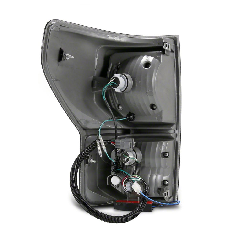 Raxiom Axial Series LED Tail Lights; Black Housing; Smoked Lens (07-11 Tundra)