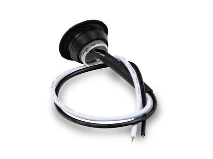 Raxiom Axial Series 3/4-Inch LED Marker Light; Clear Lens