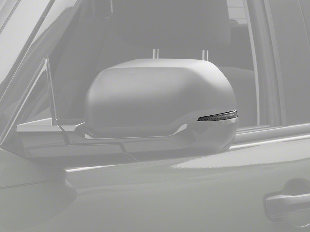 Raxiom Sequential LED Mirror Lights; Clear (22-26 Tundra w/ OEM Mirror Turn Signals)