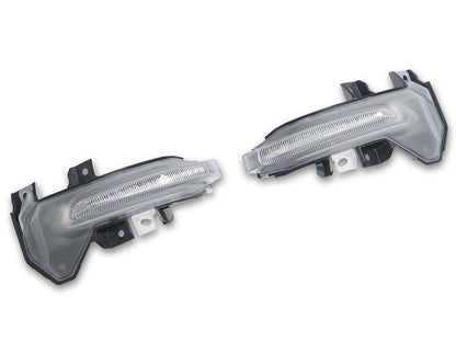 Raxiom Sequential LED Mirror Lights; Clear (22-26 Tundra w/ OEM Mirror Turn Signals)
