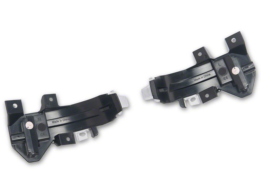 Raxiom Sequential LED Mirror Lights; Clear (22-26 Tundra w/ OEM Mirror Turn Signals)