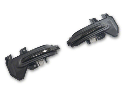 Raxiom Sequential LED Mirror Lights; Smoked (22-26 Tundra w/ OEM Mirror Turn Signals)