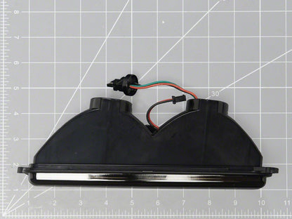 Raxiom LED Front Corner Lights; Black Housing; Smoked Lens (97-01 Jeep Cherokee XJ)