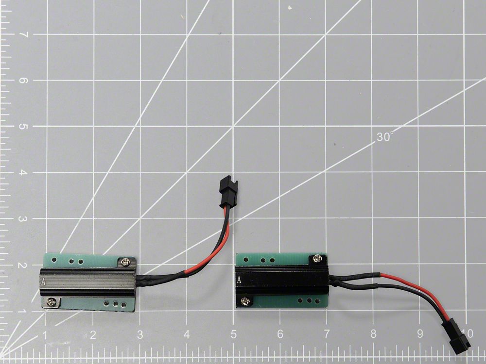 Raxiom LED Front Corner Lights; Black Housing; Smoked Lens (97-01 Jeep Cherokee XJ)