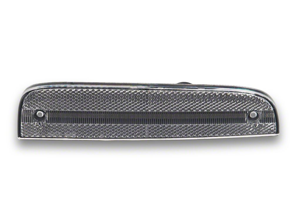 Raxiom LED Side Marker Lights; Clear Lens; Amber LED (97-01 Jeep Cherokee XJ)