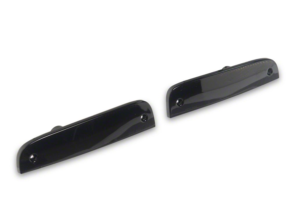 Raxiom LED Side Marker Lights; Smoked Lens; White LED (97-01 Jeep Cherokee XJ)