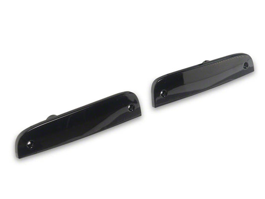 Raxiom LED Side Marker Lights; Smoked Lens; White LED (97-01 Jeep Cherokee XJ)