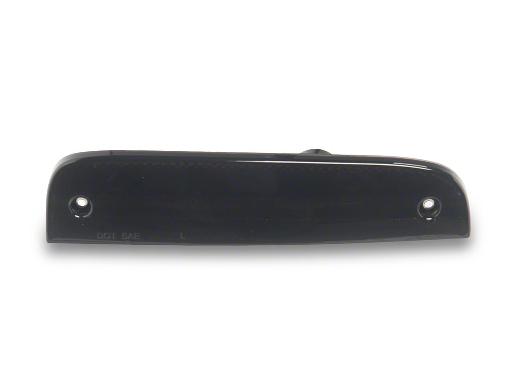 Raxiom LED Side Marker Lights; Smoked Lens; White LED (97-01 Jeep Cherokee XJ)